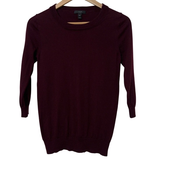 J Crew Womens Crewneck Sweater Size XS Business Casual Autumn Fall Work - Picture 1 of 4
